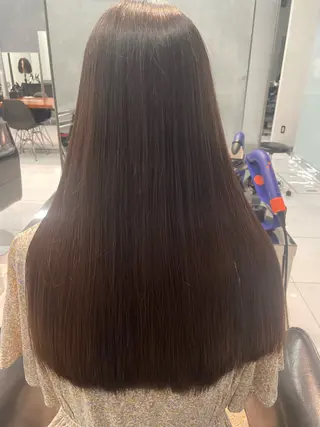 ロング パーマ 髪質改善特化 花澤光太朗のヘアスタイル