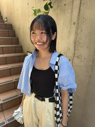 ショート カラー 大橋 芽衣のヘアスタイル