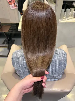 ロング 田中 美有のヘアスタイル