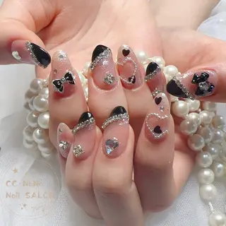 ネイル CC  NaNa ワンホンネイル🌙Nのネイルデザイン