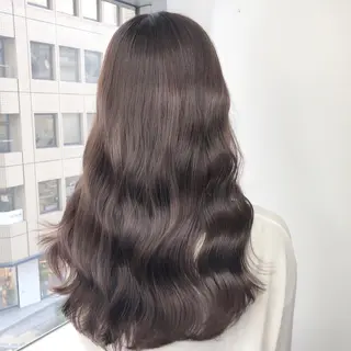セミロング 髪質改善/艶カラー 前川南のヘアスタイル