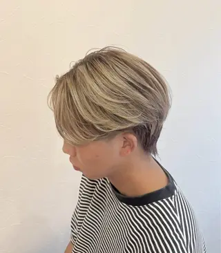 ショート カラー ヘアアレンジ メンズ _White泉佐野店所属・佐々木  まゆかのヘアスタイル