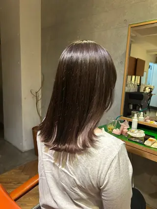 ミディアム カラー Toca所属・齋藤 穂乃花のヘアスタイル