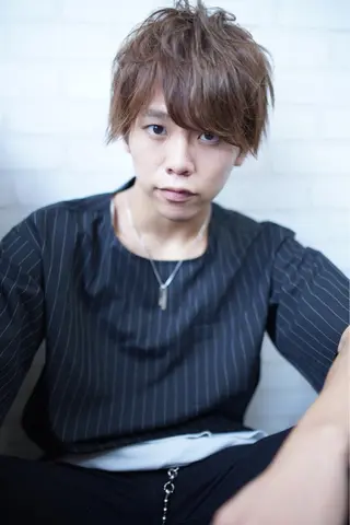 ショート カラー パーマ ヘアアレンジ メンズ キッズ ネイル マツエク・マツパ premier modelsのヘアスタイル