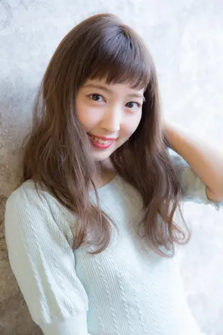 セミロング カラー パーマ 髪質改善サロン Liko🌟のヘアスタイル