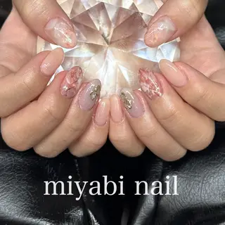 ネイル miyabi nail 桂川駅近くのネイルデザイン