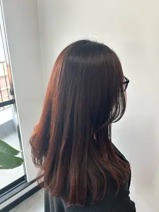 ロング 相澤 拳のヘアスタイル