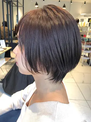 ショート 白髪ぼかし/髪質改善 🌟小山 龍一🌟のヘアスタイル