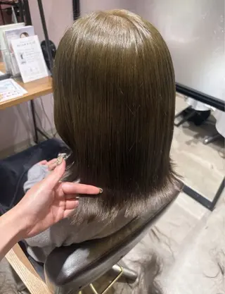 カラー 梶 瑞希のヘアスタイル