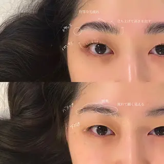 アイブロウ GO TODAY SHAiRE SALON Vellmie店所属・吉祥寺kasumi 🌛eye/browのマツエク・マツパデザイン