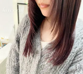 ミディアム 上村 恵里佳のヘアスタイル
