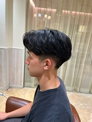 メンズ 🦕望月渉🦕 パーマ🌪️ブリーチのヘアスタイル