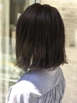 ミディアム 西山 恵太郎のヘアスタイル