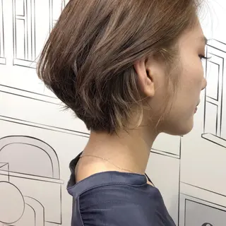ショート カラー レイヤー,ボブ / 彩未のヘアスタイル