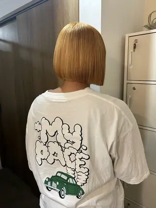 ショート stylist 倉本恋のヘアスタイル