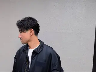 メンズ 鶴田 海音のヘアスタイル