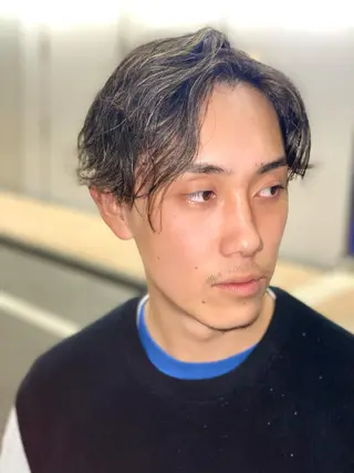 カラー パーマ メンズ EMANON  ANNEX池袋東口店所属・SiV(ｼﾋﾞ)✂︎ メンズ専門💈のヘアスタイル