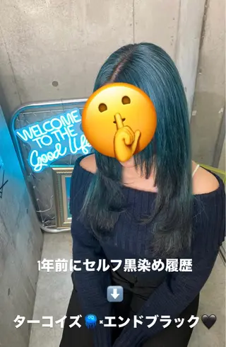 ミディアム カラー 國分 伸也のヘアスタイル