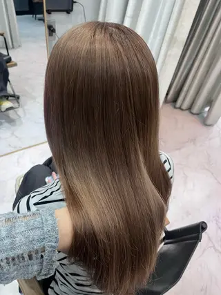 ロング カラー ハイトーン/韓国風/ 艶髪/吉祥寺のヘアスタイル