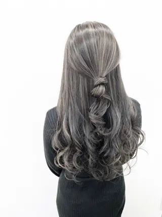 ロング カラー カラー特化サロン ピリナ相武台前のヘアスタイル