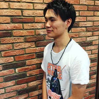 ショート 赤坂barber 古澤慶一郎【モテ髪】のヘアスタイル