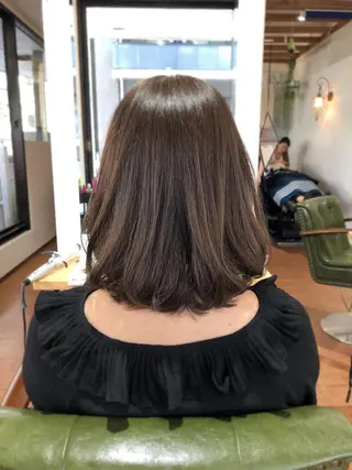 ミディアム @ KENのヘアスタイル