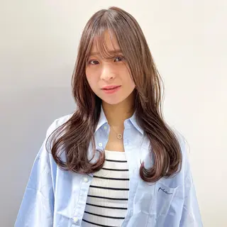 ロング アイブロウモデル 募集中🍒/北爪まゆのヘアスタイル