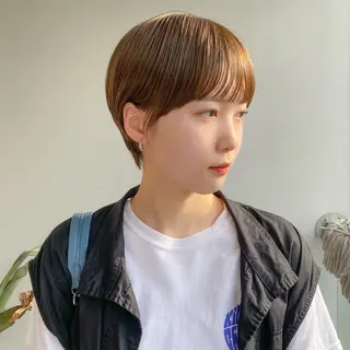 ショート カラー 中屋恵美🎨 Designカラーのヘアスタイル