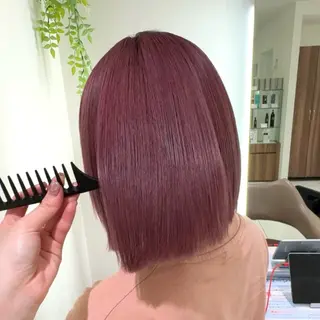 カラー 加藤芽実カラーリスト ／ミルクティーカラーのヘアスタイル