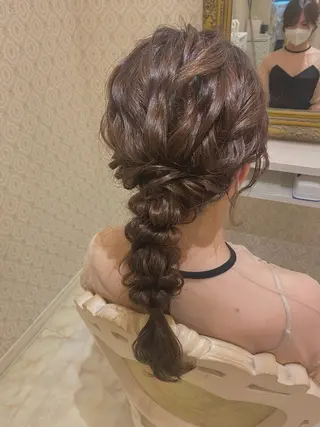 ヘアアレンジ eclala eyelash  salon所属・名駅 eyelash kyokaのマツエク・マツパデザイン