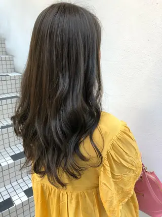 ロング カラー SALOWIN三軒茶屋店所属・髪質改善/艶髪 やまなかのヘアスタイル