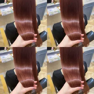 カラー 暖色.髪質改善 🪽スズのヘアスタイル
