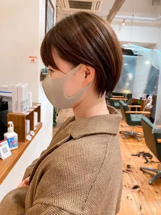 ショート カラー メンズカット特化柏駅 徒歩3分LOUのヘアスタイル