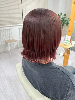 ミディアム カラー NANAMI 【Rico】のヘアスタイル