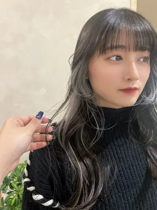 ロング AVANCE.西田辺所属・木本晴香/髪質改善 /艶カラー透明感のヘアスタイル