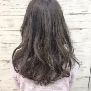 ミディアム カラー 日比 貴大/ minim hairのヘアスタイル