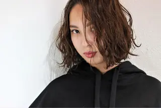 ショート 所渉/韓国レイヤー /ウルフカットのヘアスタイル