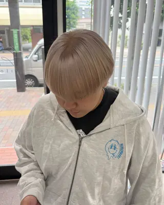 ショート ショートヘアとカラー の専門家/もりしーのヘアスタイル