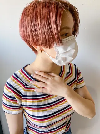 ショート カラー 栄・伏見 JOULE'Sのヘアスタイル