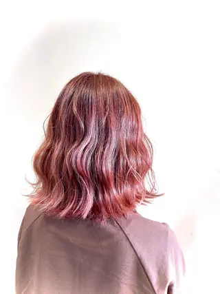 ミディアム カラー Beauty studio RaiRa所属・RaiRa/ 今澄紀仁のヘアスタイル