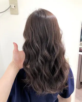 セミロング 髪質改善/艶カラー 前川南のヘアスタイル