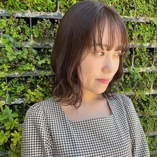 ミディアム カラー Asti blanche所属・ショート/ブリーチ mizuki🐋のヘアスタイル