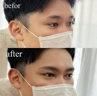 メンズ アイブロウ un par un アンパルアン所属・un par unの眉毛・アイブロウイメージ