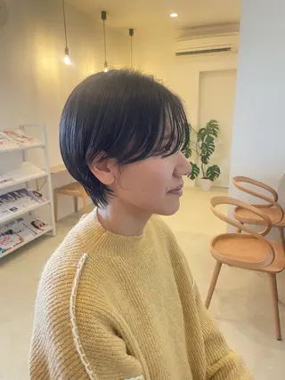 ショート ルプラボウ/日野 /ショート/レイヤーのヘアスタイル