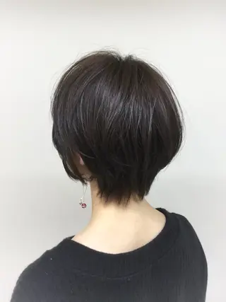 ショート 森田 一輝のヘアスタイル