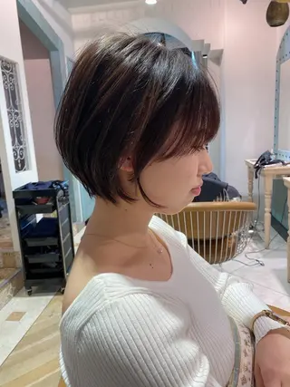 ショート カラー ショート、ボブの達人 東康介✨のヘアスタイル
