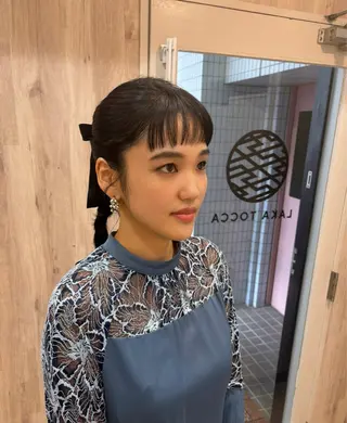 ヘアアレンジ 竹村 恵功代のヘアスタイル