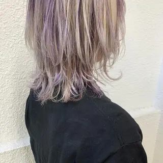 ショート 🧨ブリーチー×ボブ レイヤー💎じゅえるのヘアスタイル