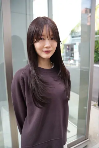 ロング 🖱️透明感カラー ×髪質改善Rikyuのヘアスタイル