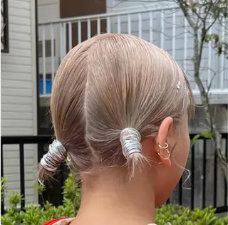 ショート カラー 🎀ダブルカラー/ ピンク×ガーリー🎀のヘアスタイル